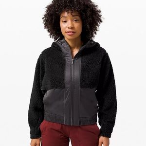 Lululemon Sherpa and Shine Jacket Size 6
